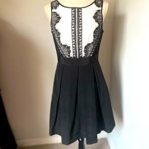 WHBM Fit & Flare cocktail dress with pockets!